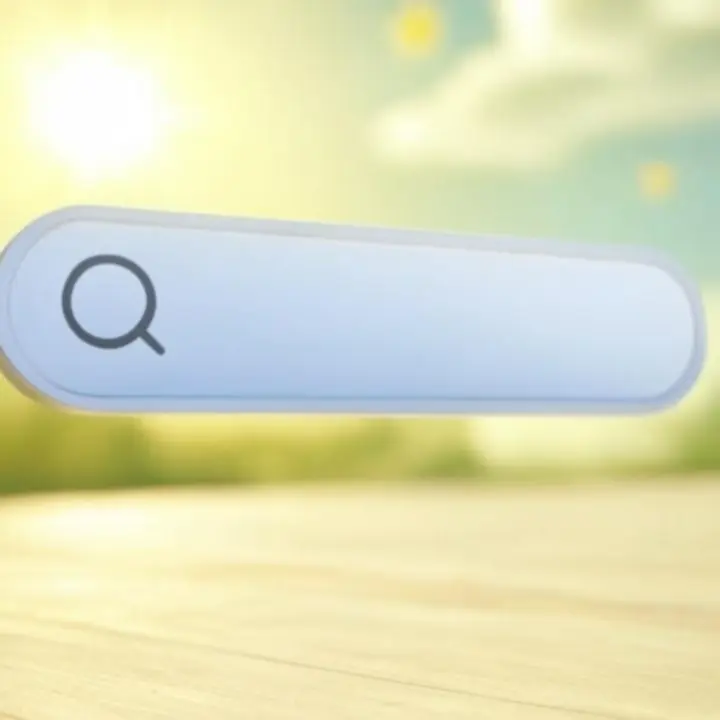 Kinderen zoeken vrolijk speelgoed met een kleurrijke zoekbalk